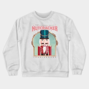 Retro Vintage Christmas Ballet The nutcracker Crewneck Sweatshirt